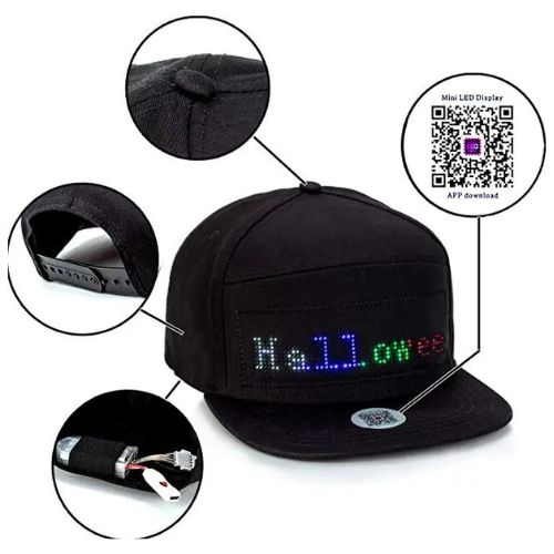 Bluetooth LED Cap
