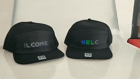 Bluetooth LED Cap